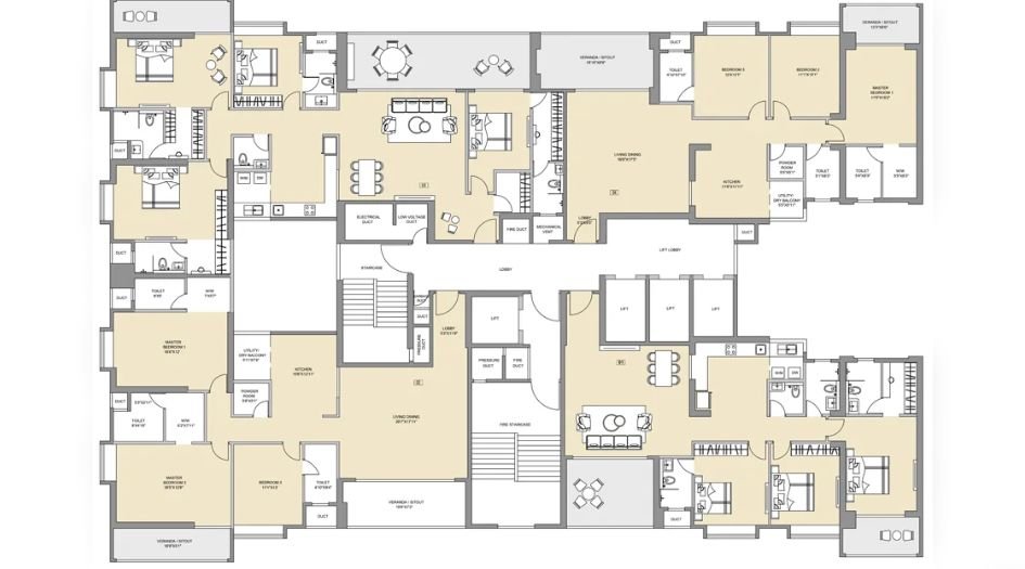24k-Sereno- Building-F-Typical-floor-plan